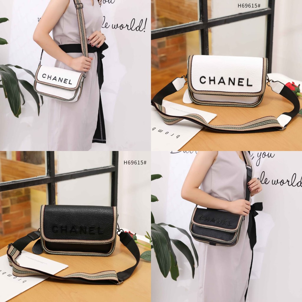 HOT ITEM !!! TAS WANITA CH Togo Strap Slingbag H69615F