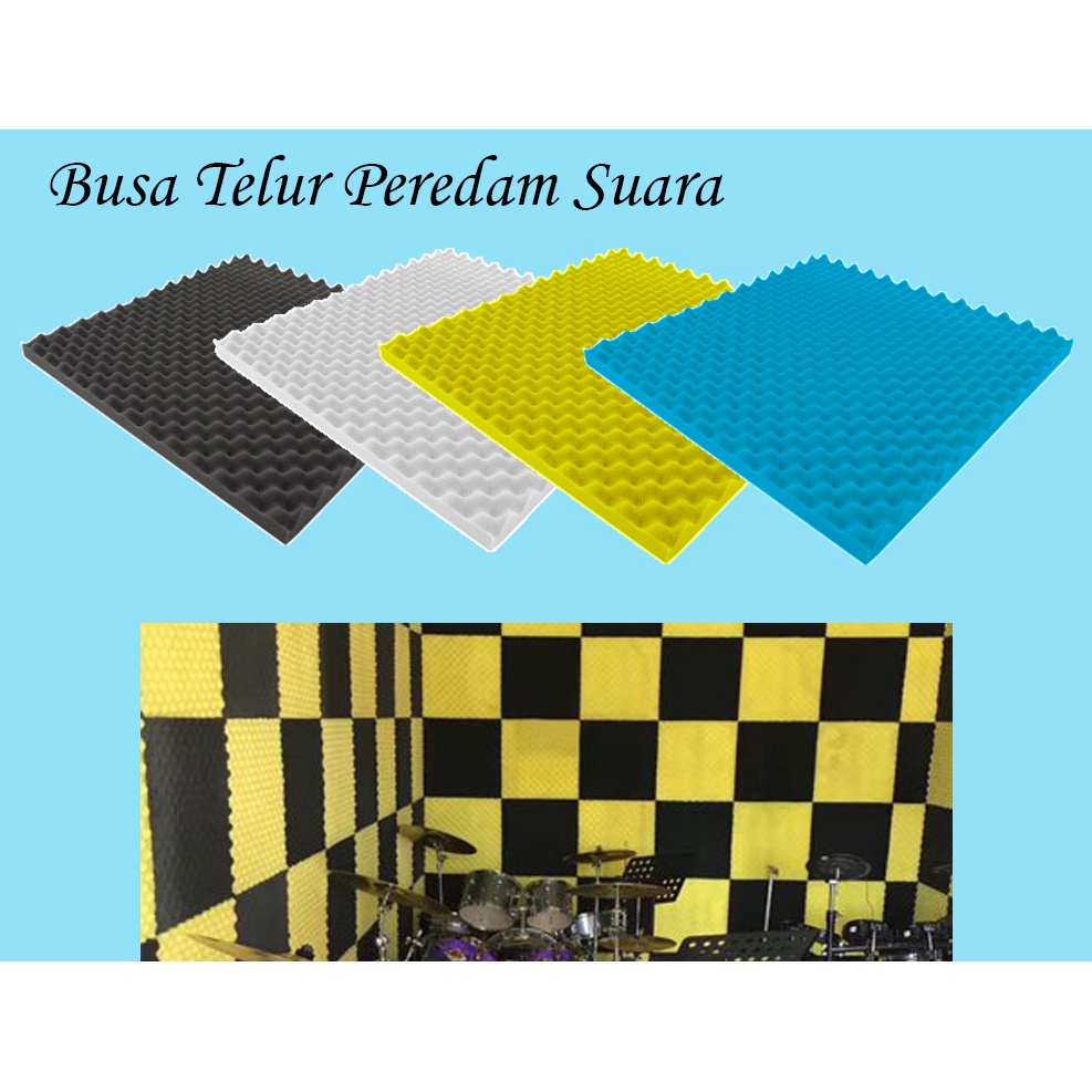 Busa Peredam Suara - Acoustik Foam - Busa Telur Mini - Egg Foam Murah