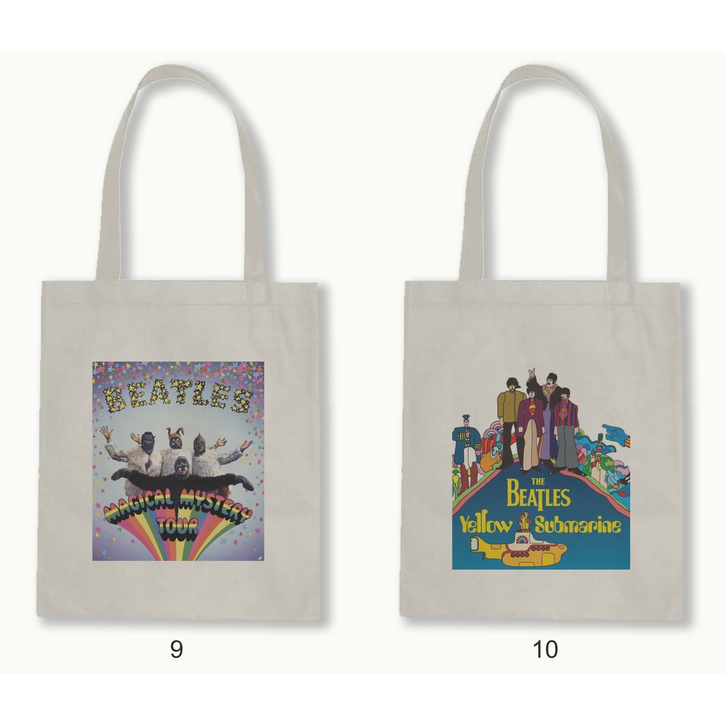 TOTE BAG RESLETING - THE BEATLES series.02