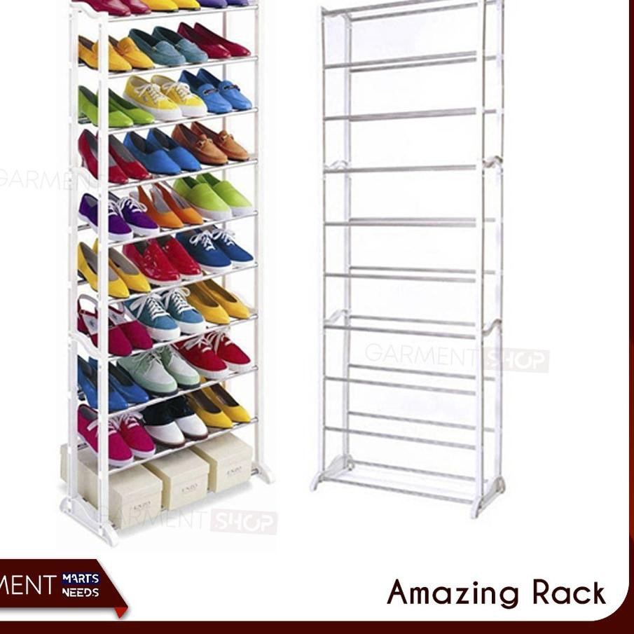 Ipo480 Amazing Shoes Rack 10 Tingkat Rak Sepatu Murah Shopee Indonesia