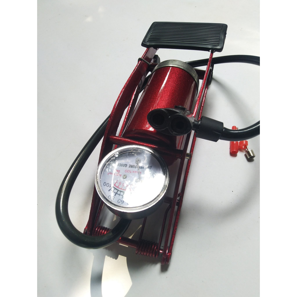 Pompa Injak Pompa Darurat Atlantis Pompa Sepeda Motor dan Sepeda Mini