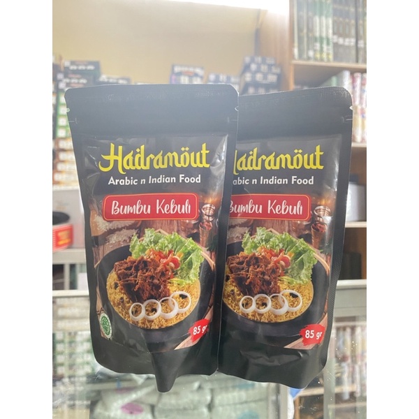 

Bumbu Kebuli Hadramout Arabic & Indian Food 85 gr | Bumbu Kebuli Instan