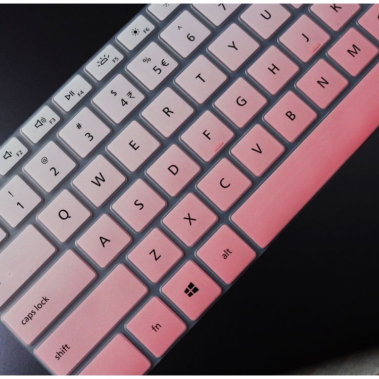 Cover Pelindung Keyboard Silikon Ultra Tipis Anti Air / Debu Untuk Dell XPS13-7390 XPS 13-7390-D1505TB 13.4 &quot;