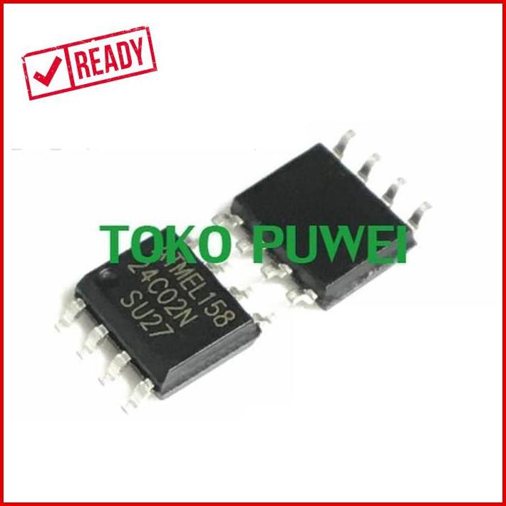 At24C02 24C02 At24C02Bn-Sh-T At24C02N At24C02 Sop-8 Az63 Tkpw2055 Ori