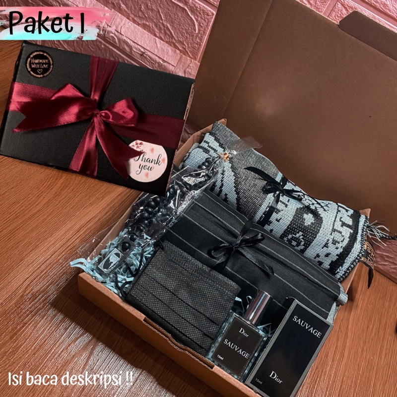 Paket I Muslim Kado Gift Box Hampers Cowok Pria Hadiah Ulang Tahun Wisuda Pacar Sahabat Keluarga
