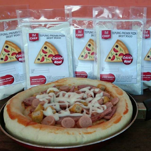 

Tepung premix pizza