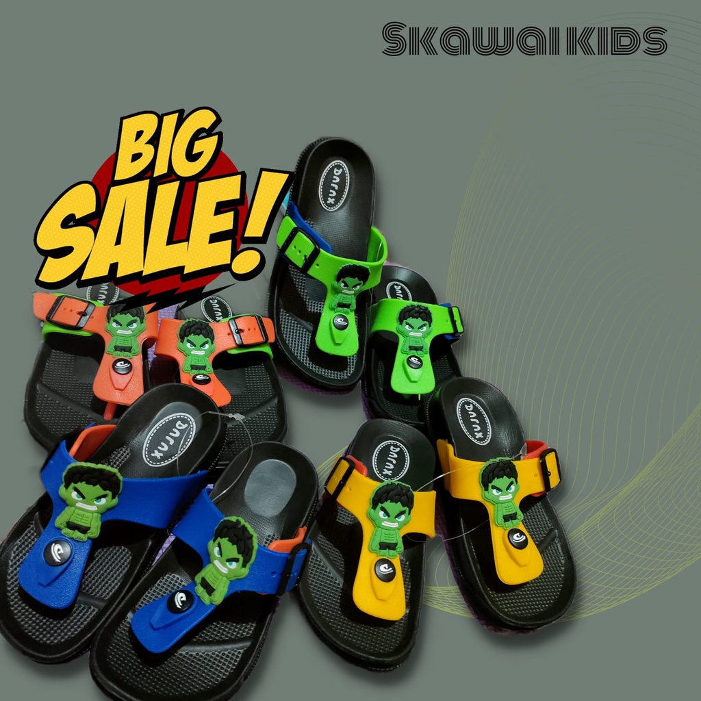 Sandal Anak Hulk Laki Laki Dulux
