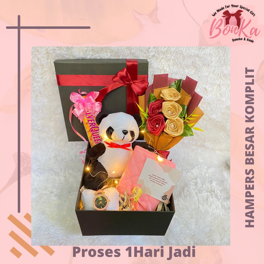 Hampers Kado Cewek Ulang Tahun Anniversary Ultah Hadiah Untuk Pacar Cewek Kado Lucu Hadiah Spesial
