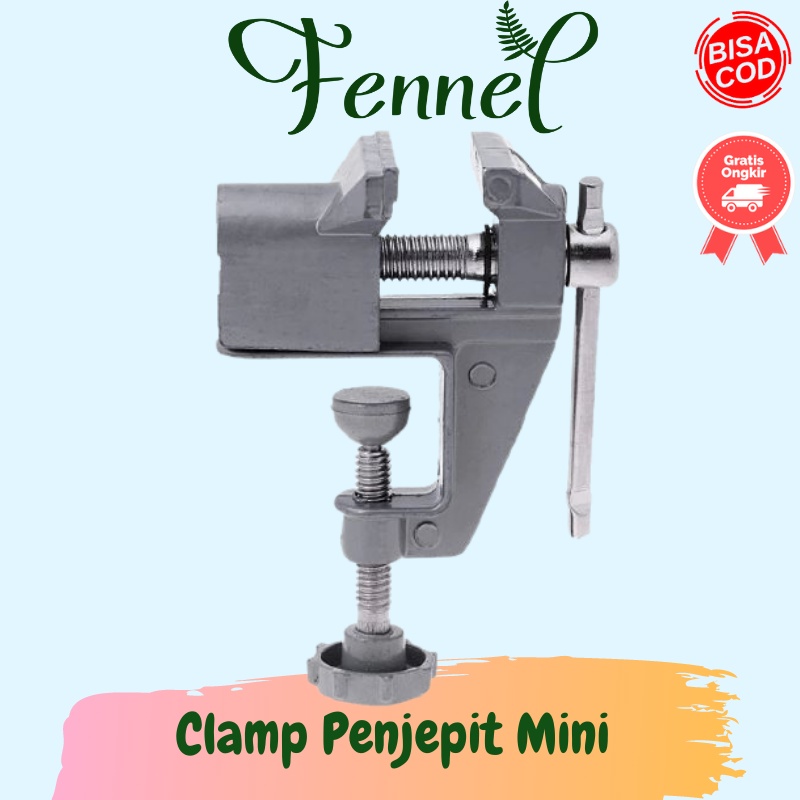 Clamp Capit Ragum Meja Penjepit Kayu 12E8F3