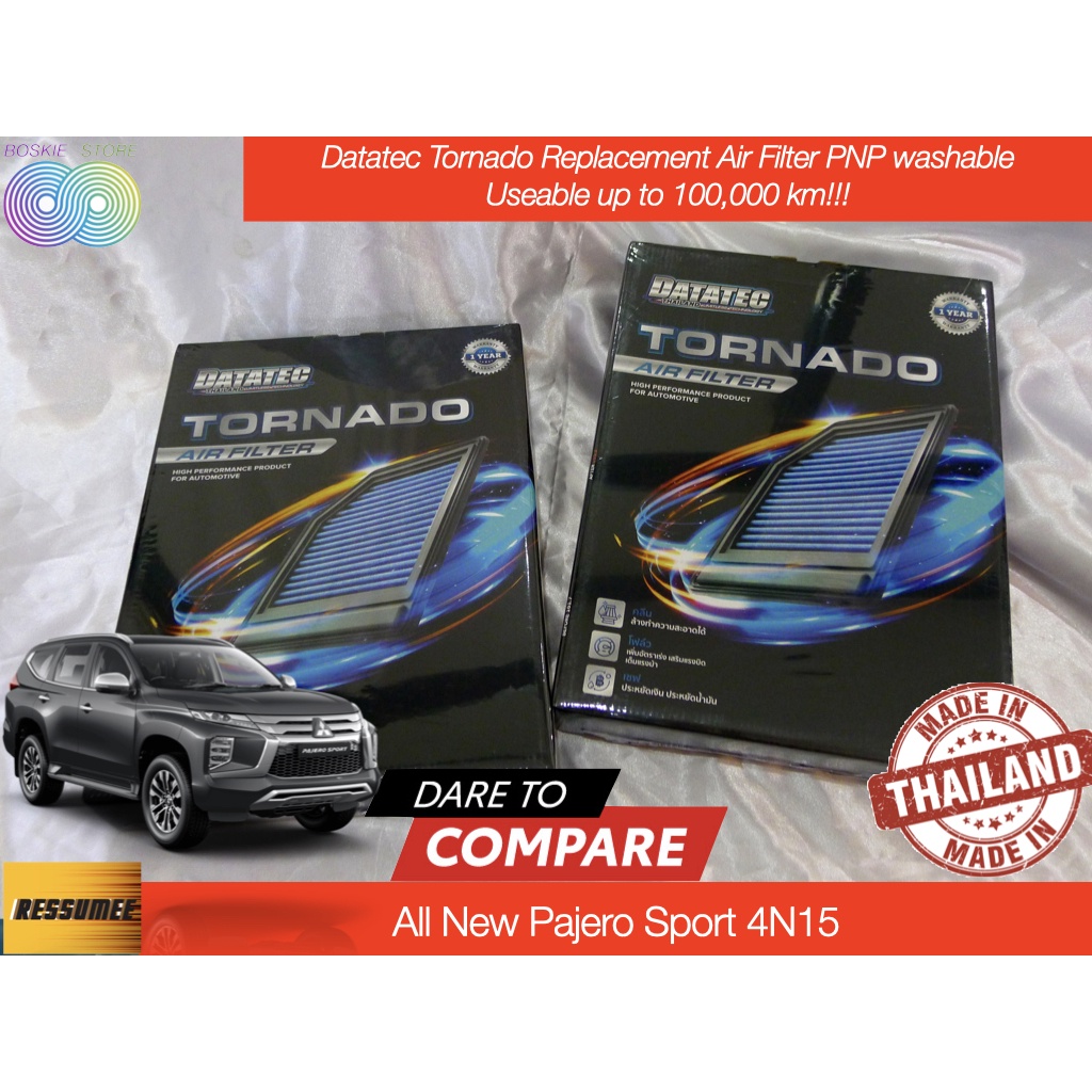Datatec Filter Replacement All New Pajero Sport Triton 4N15