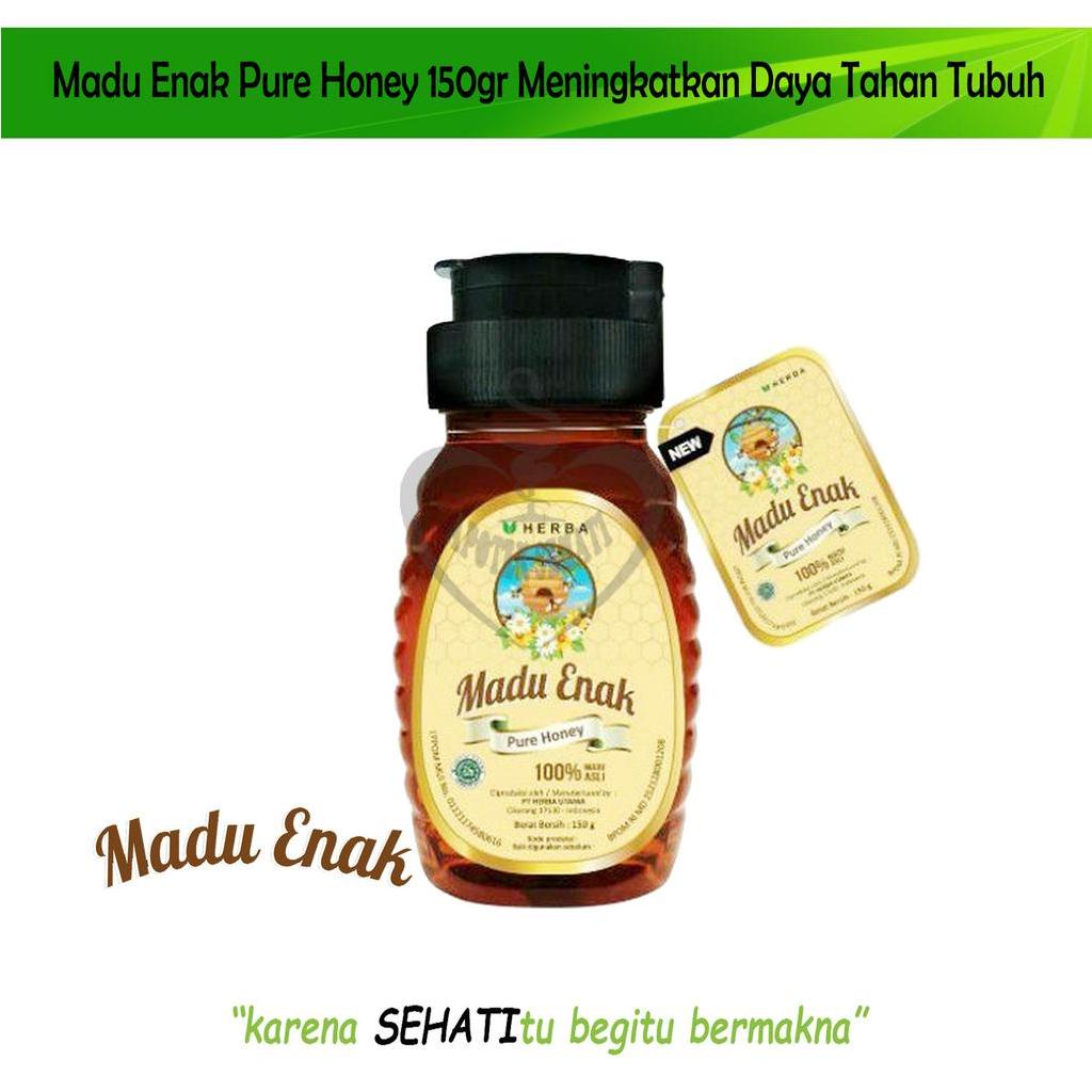 Madu Enak Pure Honey 150 Gram Madu Asli Murni