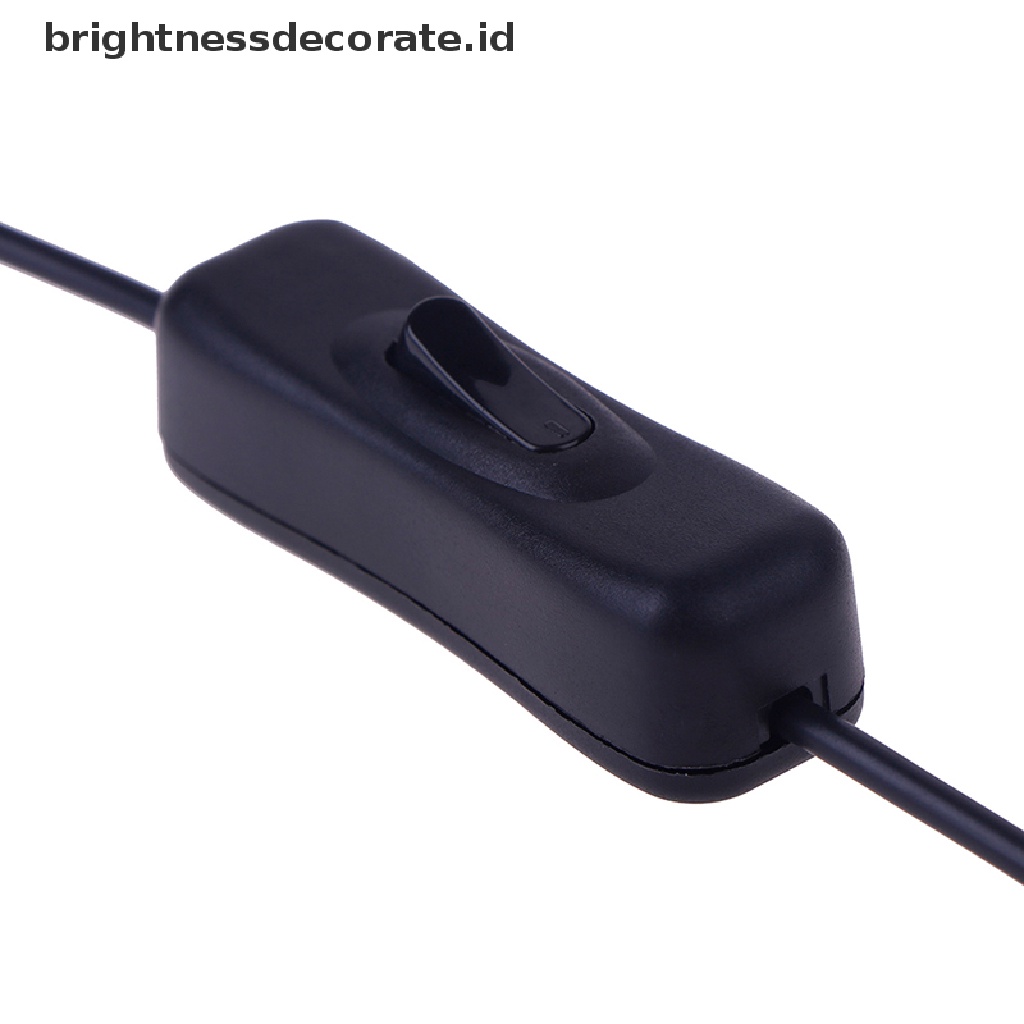 1pc Kabel Extension Usb 2.0 A Male To Female Dengan On / Off