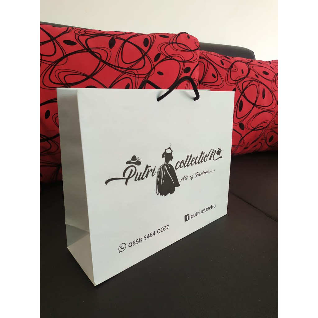 

PAPERBAG CUSTOM / PAPERBAG SABLON / PAPERBAG PUTIH / PAPERBAG KUE / Paper Bag
