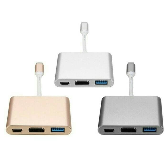 USB Type C 3.1 To HDMI Multi Port 3.0 Charger New Macbook 12 13 15 PRO