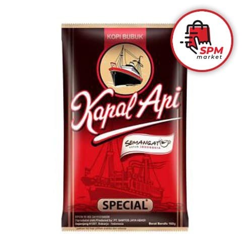

Kopi Kapal Api 165 gr isi 5 pcs (harga grosir murah dus 20 pcs)