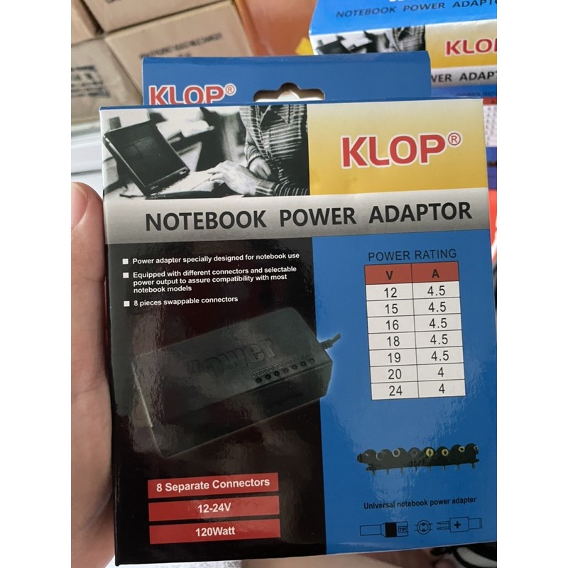 ADAPTOR LAPTOP KLOP