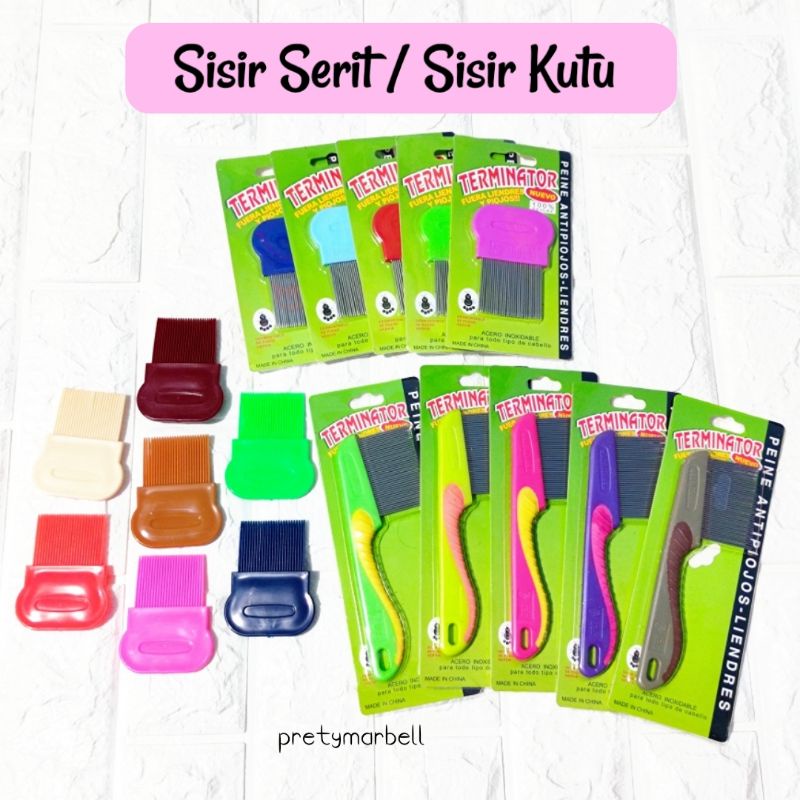 Sisir Serit / Sisir Kutu Kucing Murah