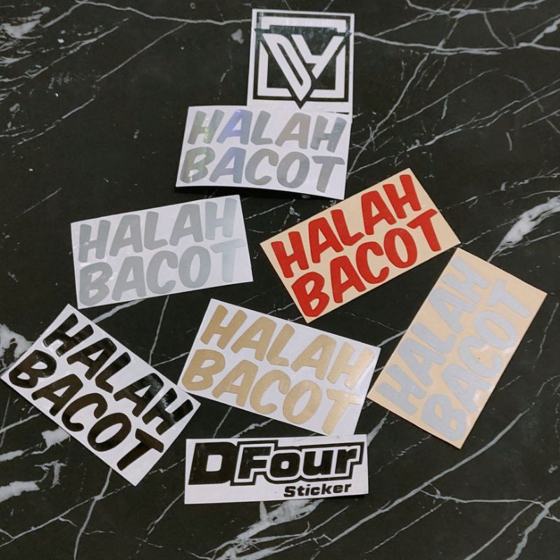 

STICKER HALAH BACOT CUTTING