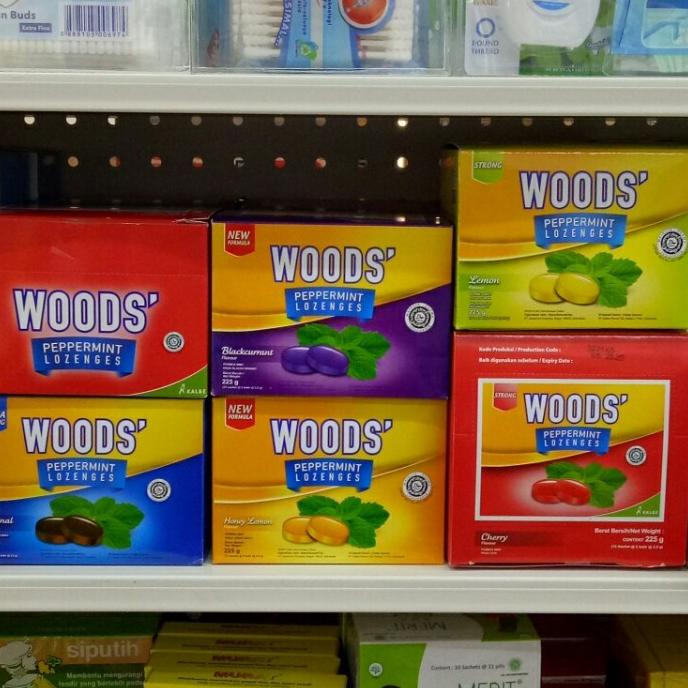 

WOODS PERMEN 15 SACHET / BOX