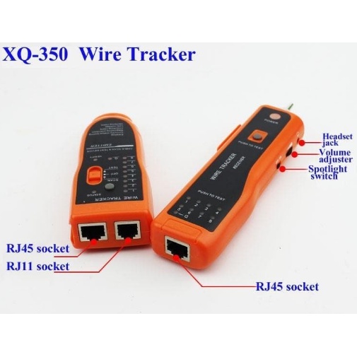 Wire Tracer Kabel Tester Tracker XQ350 LAN Kabel Tester RJ45 RJ11