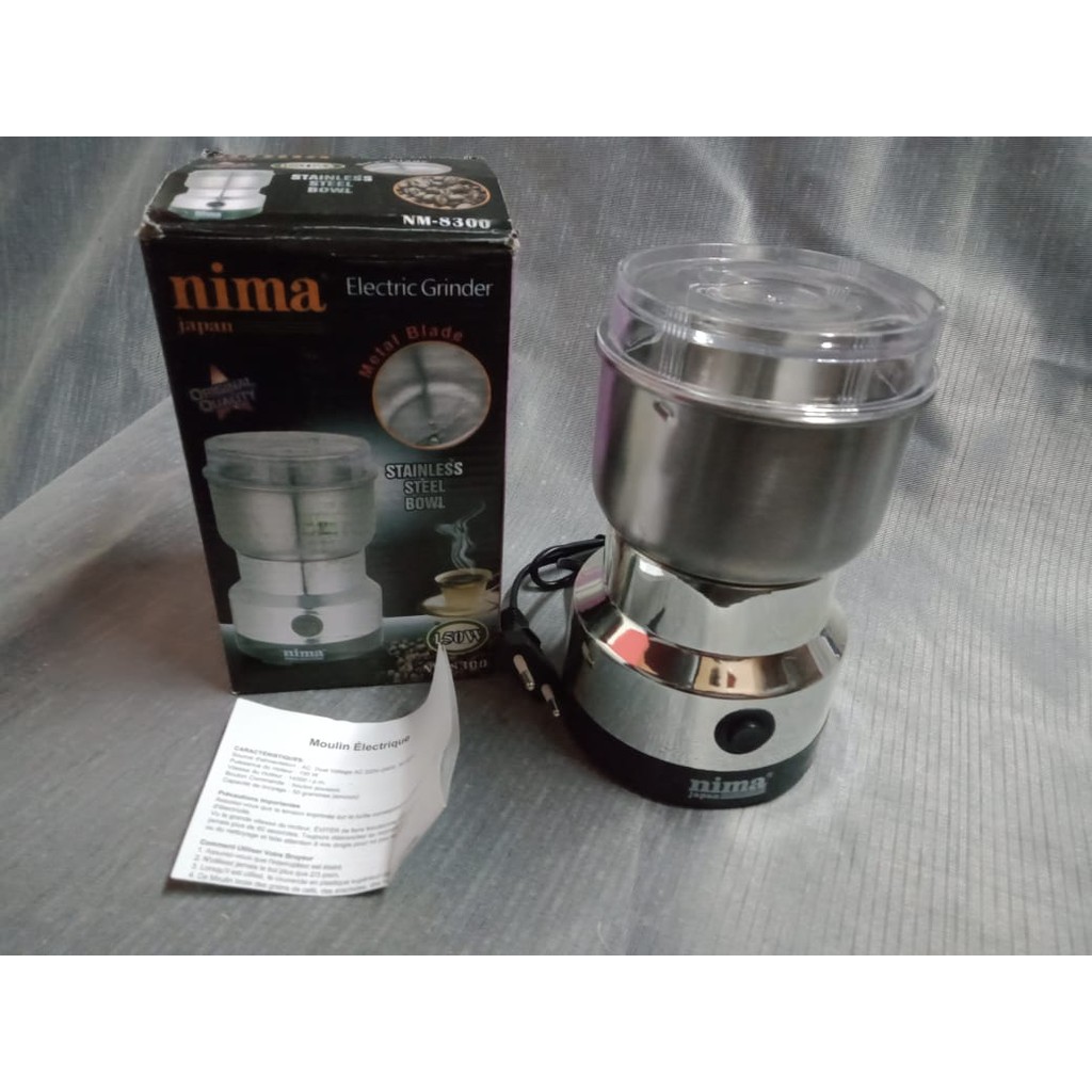 Alat Peracik Obat Blender Obat Electric Grinder Stainless Steel Nima penggiling obat elektrik belend