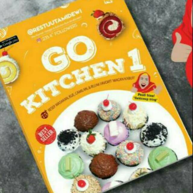 BUKU GO KITCHEN 1 Restu  Utami  Dewi  ASLI Shopee Indonesia