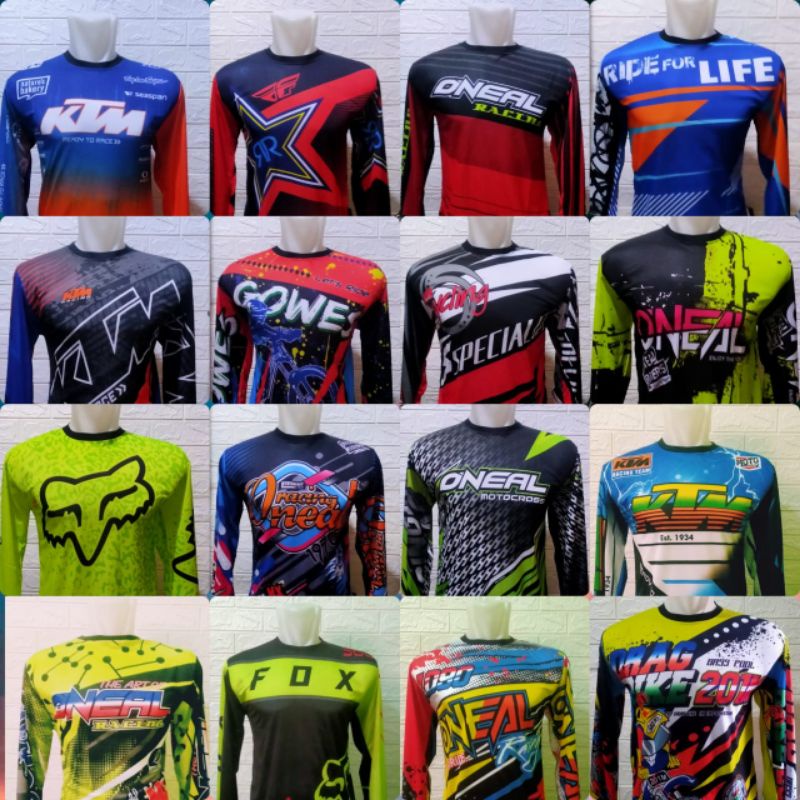 JERSEY SEPEDA GOWES KAOS SEPEDA BAJU GOWES FULLPRINTING JERSEY MOTOCROOS