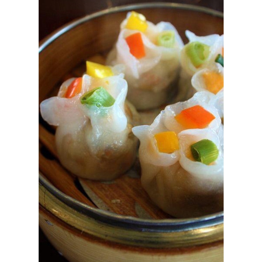 

Pangsit Tiga Warna Isi 12 Pcs- Pangsit Frozen