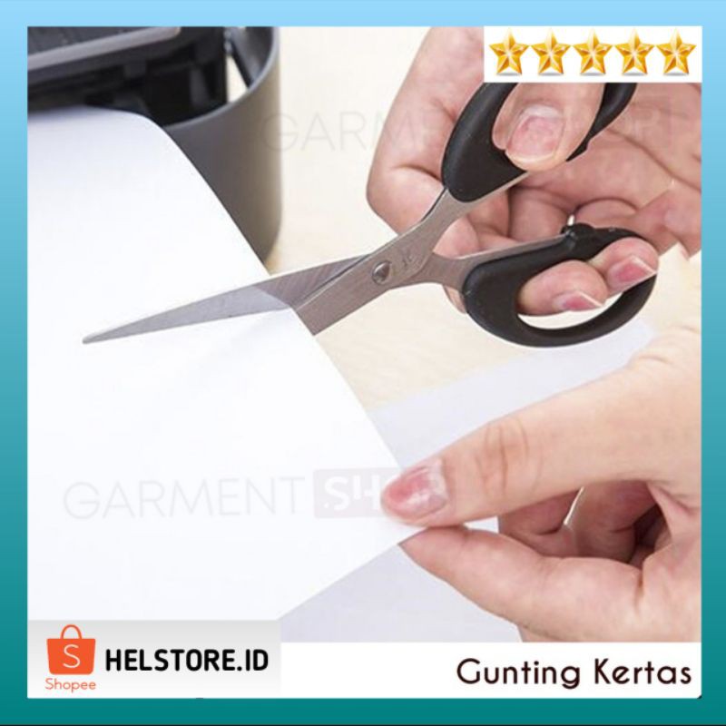 

GUNTING KERTAS TAJAM STAINLESS STEEL / Gunting Pemotong Serbaguna