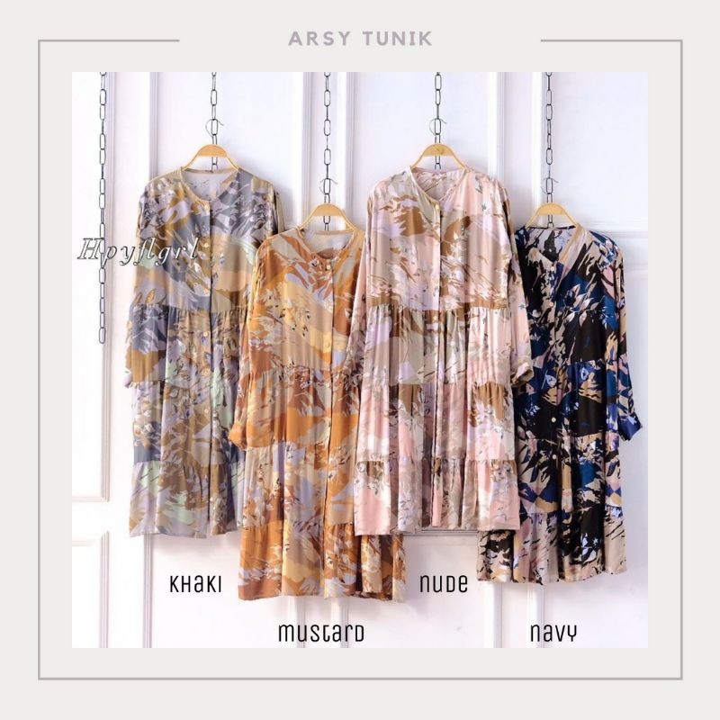 Arsy Tunik | Atasan Tunik | Tunik Rayon | Atasan Rayon