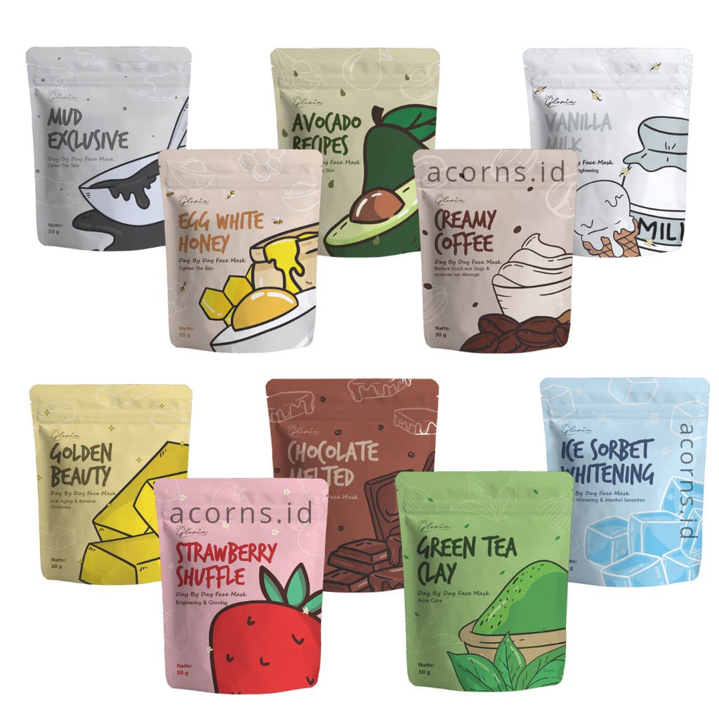 50GRAM LEA GLORIA MASKER LEA MASKER LEA GLORIA MASKER ORGANIK LEA MASKER WAJAH