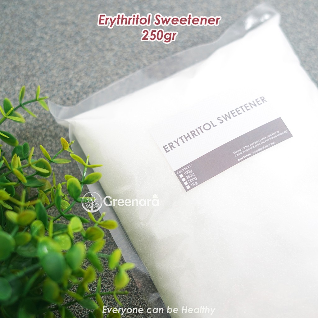 

Alsiha Sehat Alami Organik Erythritol Natural Sweetener 250gr