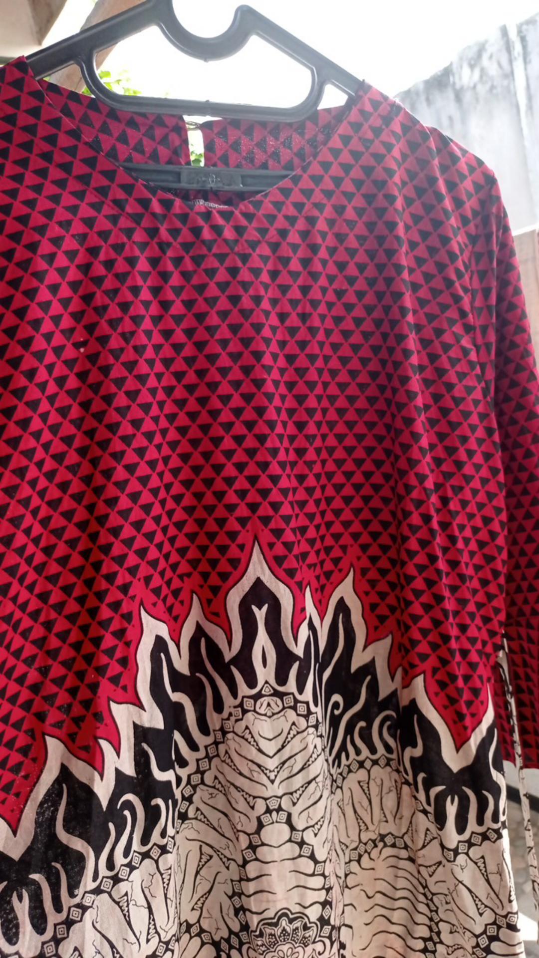 Atasan Batik Dolby Dolbi Dobby Doby Tenun Sutra Tulis Halus Katun Atbm Baron ,sarombit Atasan