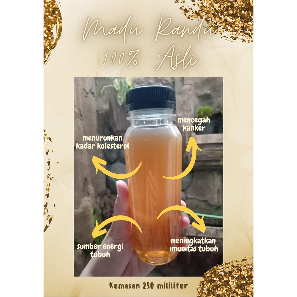 

Madu Murni Dari peternak langsung Nectar Randu 250ML