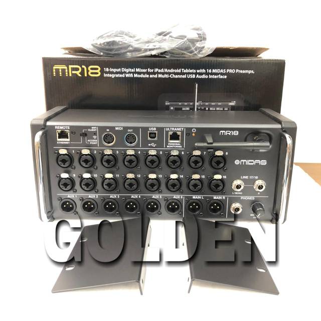 Digital Mixer Midas Mr18 Rackmount Original Midas Mr 18 Shopee Indonesia