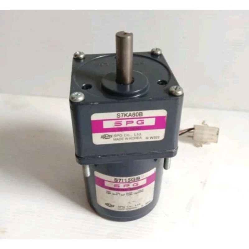 AC MOTOR GEARBOK 220V SPG 15WATT RATIO 1 : 25