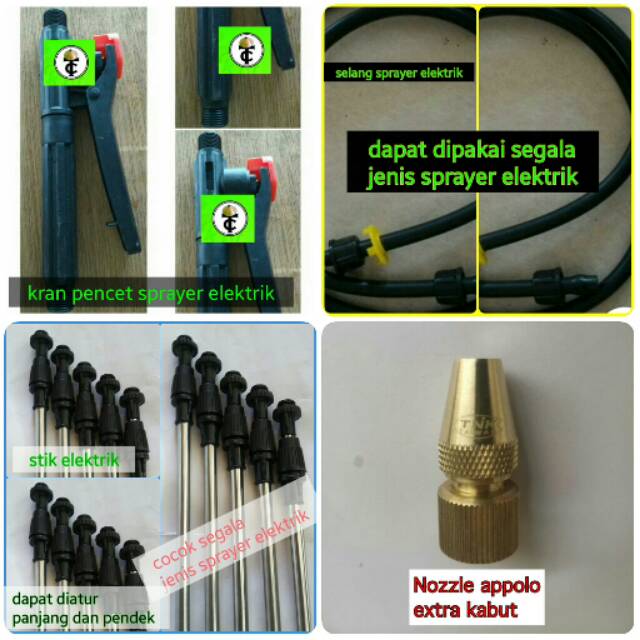 PAKET MURAH SPRAYER ELEKTRIK