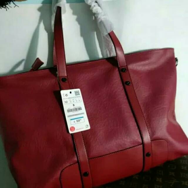 Tas Zara Basic Original Tas Wanita Branded Import