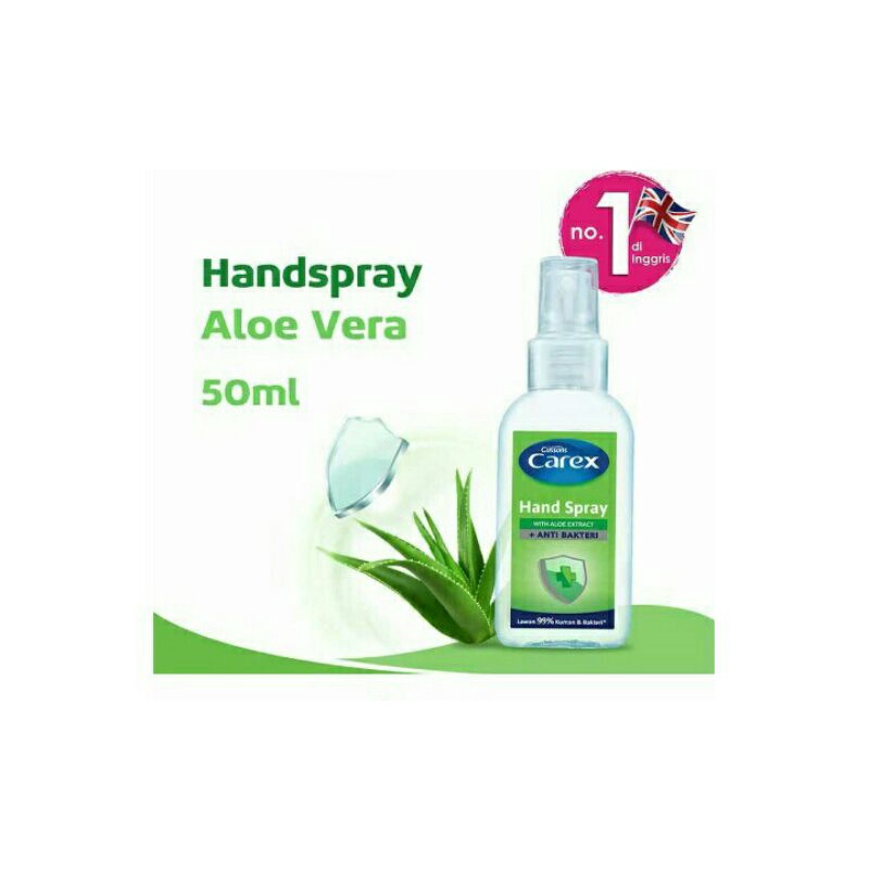 Carex Hand Spray Anti Bakteri 50MI