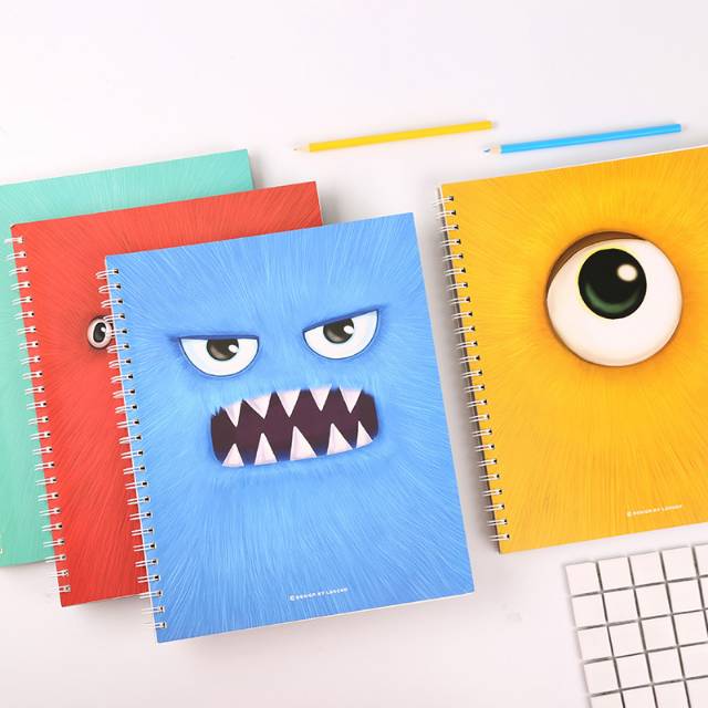 

Cute Star Fuzzy Closeup Big Spiral Sketchbook