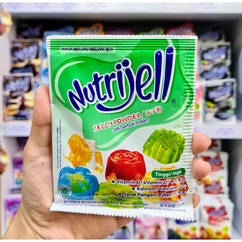 

NUTRIJELL JELLY POWDER MELON 15GR JELI SERBUK INSTAN