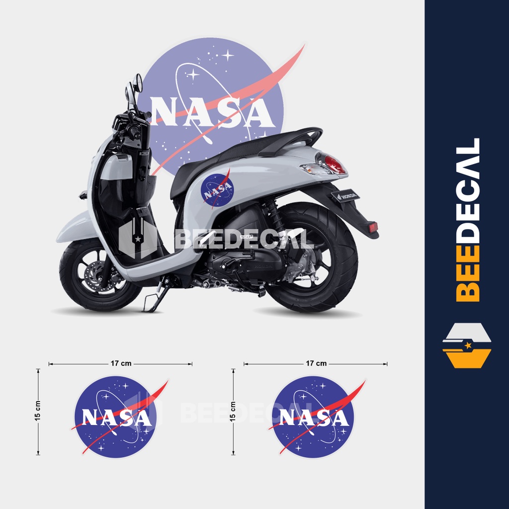 Stiker Motor Nasa | BEEDECAL