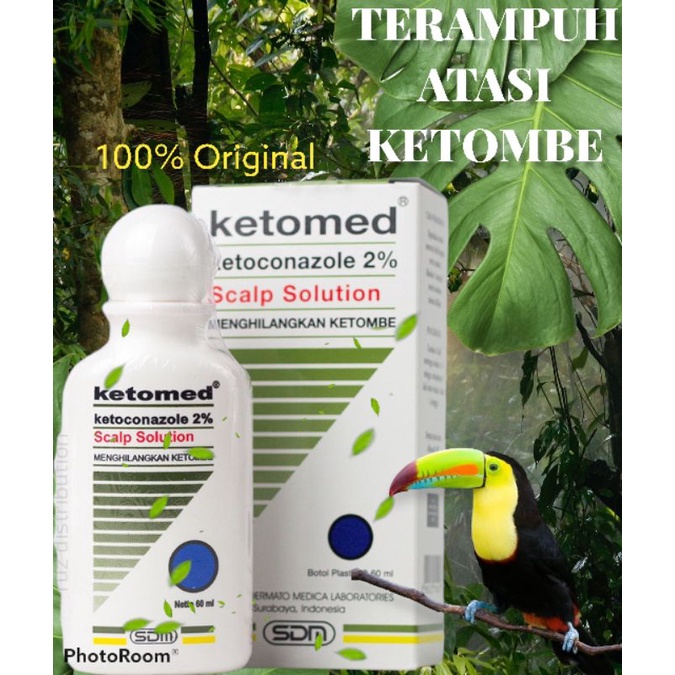 (SHAMPOO ANTI KETOMBE) KETOMED SOLUSI RAMBUT KETOMBEAN / Sampo ketombe/ solusi rambut ketombean/cara