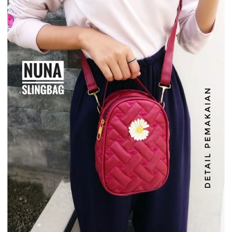 NUNA SLINGBAG PHONE BORDIR/ TAS SELEMPANG NUNA