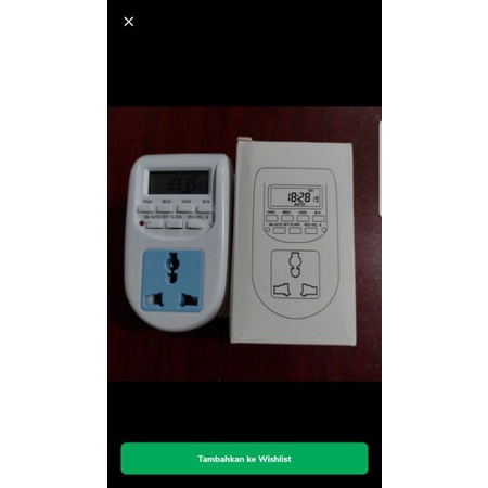 programmable digital timer switch / Timer colok / TIMER DIGITAL MLH