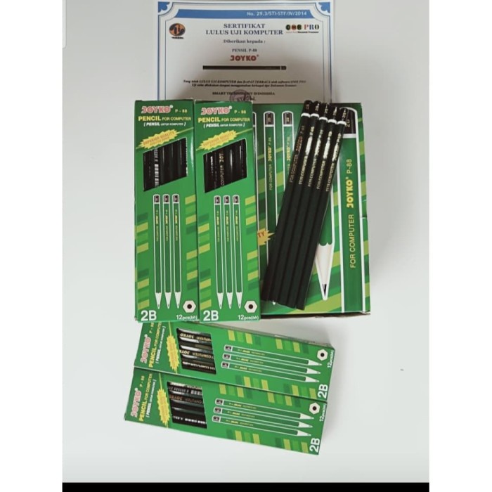 

Dijual Pensil For Computer 2B Joyko P-88 Berkualitas