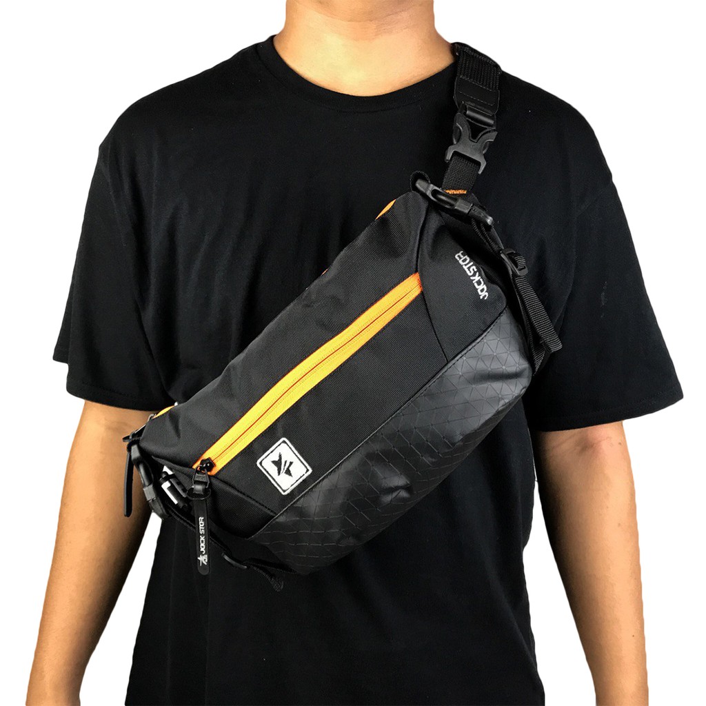 Tas Selempang Pria Jackstar 3 in1 Outdoor - Waisbag Pria - Tas Pinggang