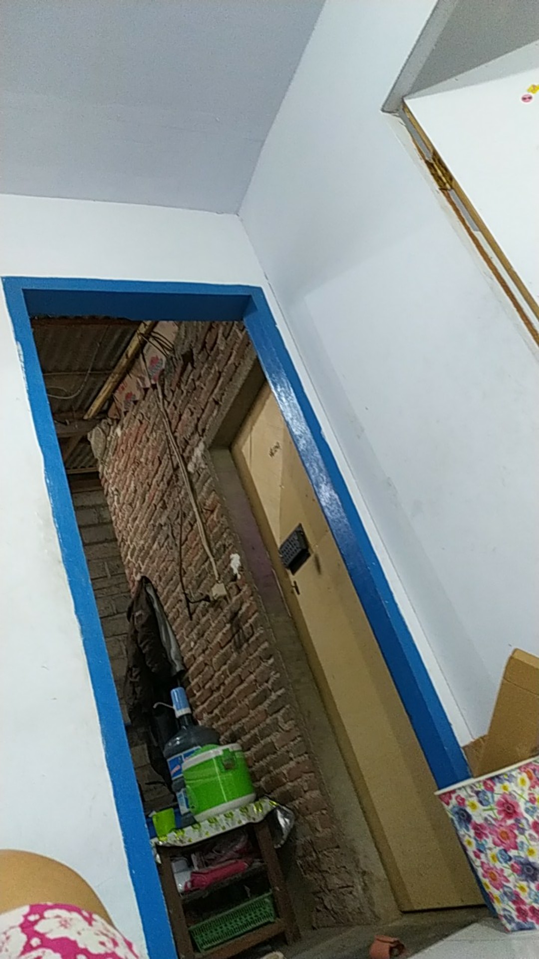 Kunci Pintu Besar Plat Putih Kuning Panjang 25 Cm / Handel Pintu Besar Plat