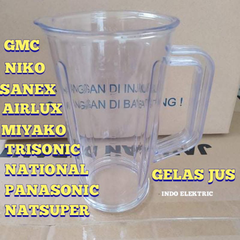 GELAS BLENDER BAHAN MIKA MIYAKO