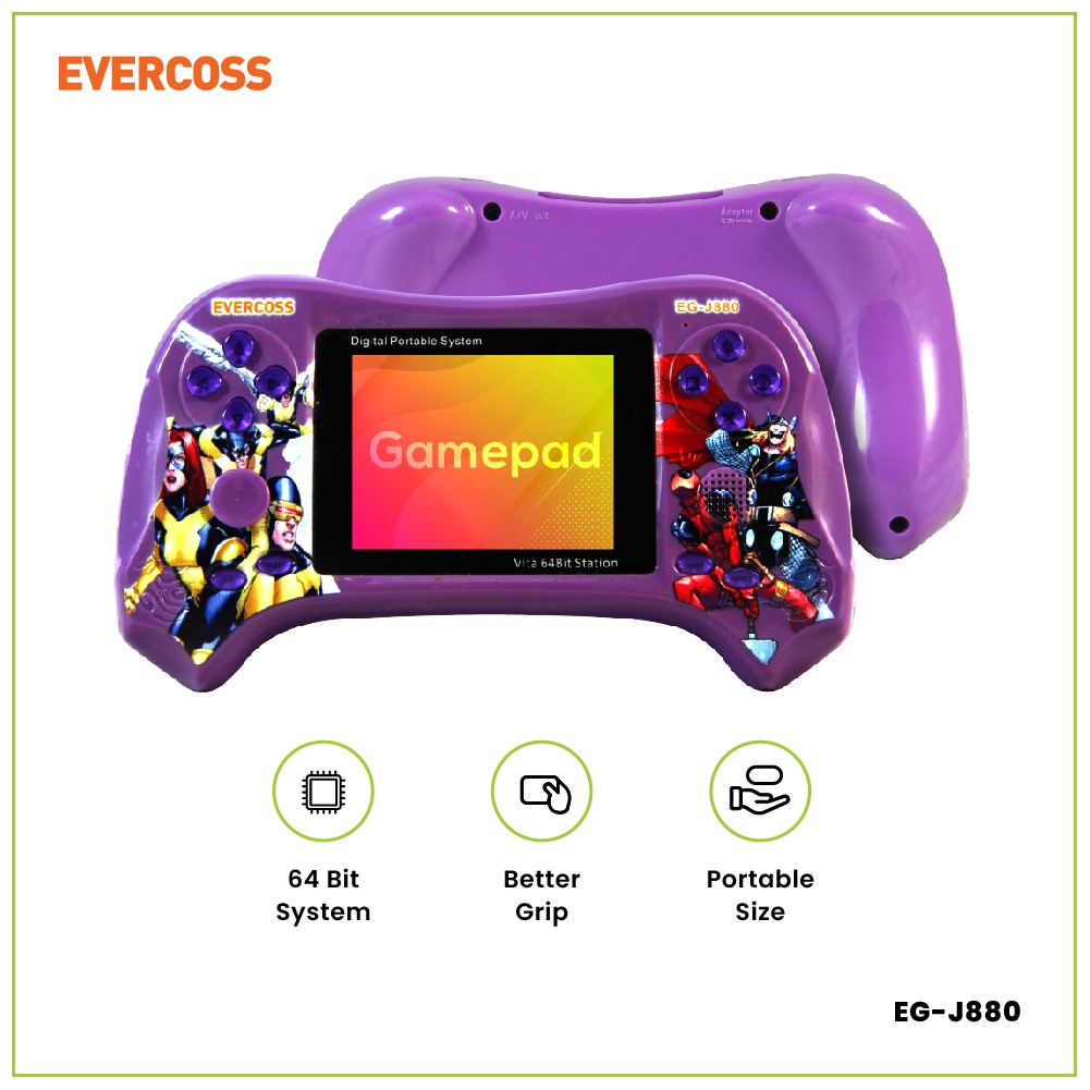 Gameboy Evercoss EG-J880 64bit Games